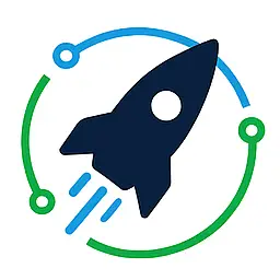 Random Data Rocket Logo